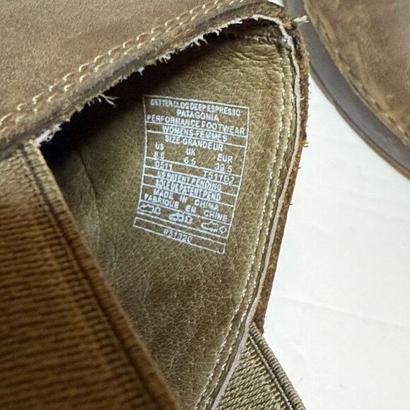 Women's Patagonia Better Clog Deep Espresso Brown Leather Slip On Sz 8.5 See oic - Picture 9 of 9